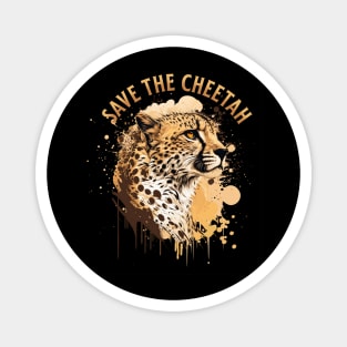 Save the Cheetah Magnet